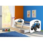 Otroška postelja 4kids Yummy Traktor